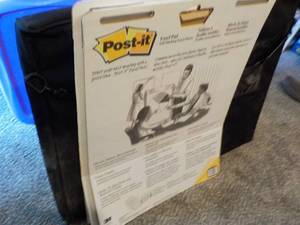 lot 564 image: (3) Large Post It Pads In Carry Cas...