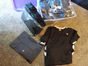 lot 565 image: Tote Full of (NIP) Jerseys Blank...