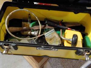lot 690 image: Stanley Tool Box With Contents...