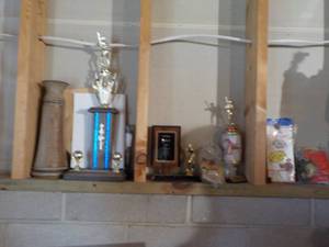 lot 704 image: Trophys & Fishing Items...