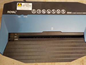 lot 592 image: Paper Shredder See Photos...