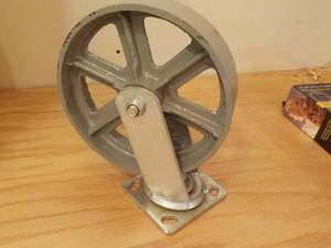 lot 654 image: Large Caster Wheel  8...