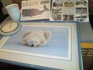 lot 730 image: Framed Art...