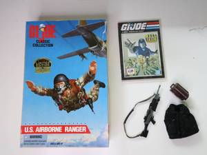 lot 129 image: GI JOE IN ORIGINAL BOX WITH A GI JOE CD