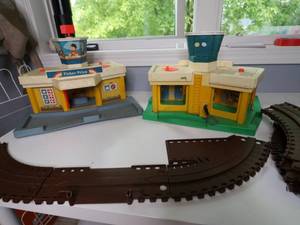 lot 157 image: VINTAGE FISHER PRICE AIRPORT