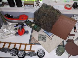 lot 137 image: VINTAGE GI JOE FULL COMMAND CENTER