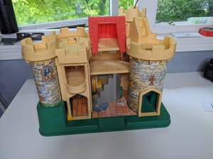 lot 166 image: VINTAGE FISHER PRICE CASTLE