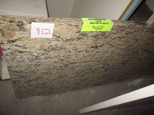 lot 912 image: GRANITE SLAB COUNTERTOP SECTION 85 X 45