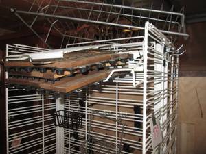 lot 939 image: Wire Display Shelf With Additional ...