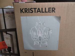 lot 946 image: Kristaller Chandelier In Box See P...