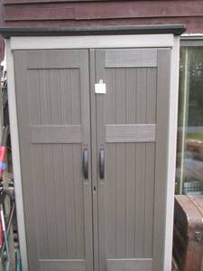 lot 976 image: Outdoor Storage Cabinet...