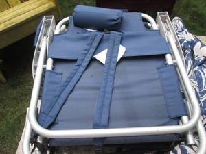 lot 985 image: (2) Chairs & Patio Umbrella...