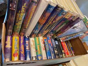 lot 749 image: KEEP YOUR KIDS BUSY FOR WEEKS VHS TAPES