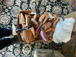lot 767 image: SHOE TREES   A FOREST OF THEM