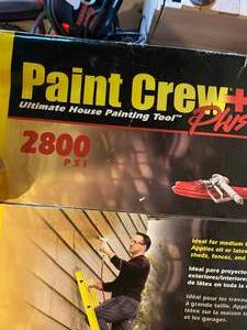 lot 818 image: Wagner Paint Crew Plus 2800 PSI Pai...