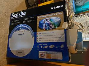 lot 834 image: Irobot Scooba Floor Washing System...