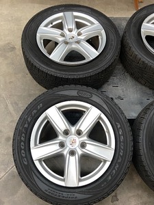 lot 2 image: Set Of (4) Goodyear 18 Tires With Wheels