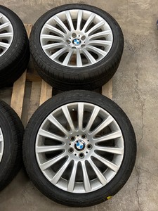 lot 5 image: Set of (4) Goodyear Tires With 19 Wheels