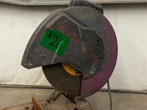 lot 21 image: Model 3935 Metal Cutting Chop-Saw