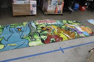 Scooby-Doo Inflatable bounce house Wall Banner 12x5