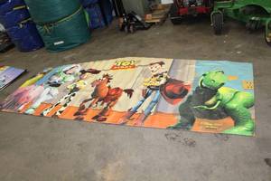 Toy Story Inflatable bounce house Wall Banner 12x5