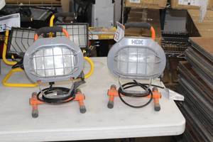 Lot of (2) Shop Worklights