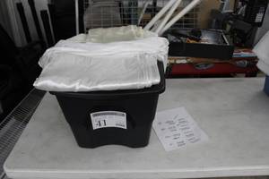 Lot of (268) Chair Sashes and Table Runners WhiteIvory Satin