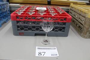 Lot of (25) Red Wine Glasses 7