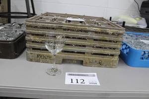 Lot of (25) Red Wine Glasses 7