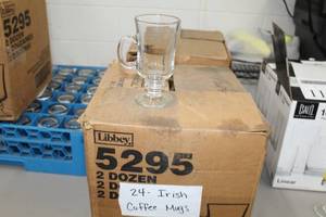 Lot of (24) Irish Coffee Mugs 6