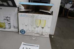 Lot of (24) Champagne Flutes 9