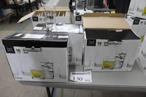 Lot of (32) Glasses 16oz.