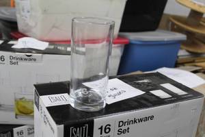 Lot of (24) Glasses 16oz.