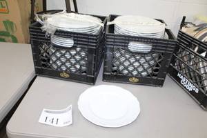 Lot of (25) Dinner Plates 10-12
