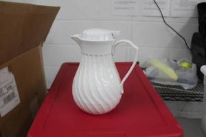 Lot of (7) Ceramic Coffee Servers