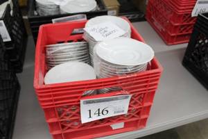 Lot of (100) Coffee Cup Saucers 6