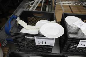 Lot of (40) Cake Plates 6-12