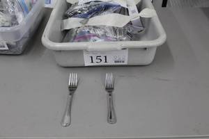 Lot of (430) Dinner Forks, Salad Forks