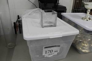 Lot of (8) Cube Vases 5