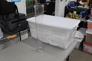 Lot of (9) Pilsner Vases 24
