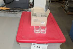 Lot of (108) Square Tea Light Holders