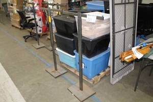 Lot of (2) Clothing Racks