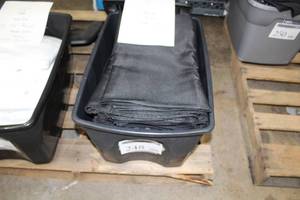Lot of (19) Tablecloths Square 90 Black