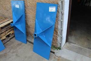 Lot of (1) 48 Skid Steer Receiver Plate (10 Extension)