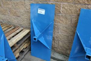 Lot of (1) 48 Skid Steer Receiver Plate (10 Extension)