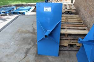 Lot of (1) 48 Skid Steer Receiver Plate (10 Extension)