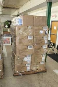 Pallet of Returned Goods