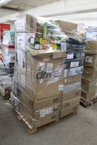 Pallet of Returned Goods