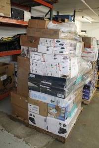 Pallet of Returned Goods