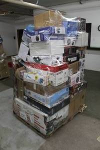 Pallet of Returned Goods